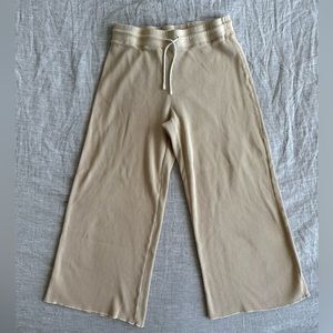 MATE the Label organic thermal wide leg pant